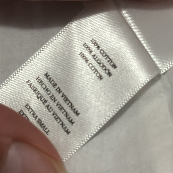 Rails Dress-xs-Cotton-Blue & White-Tie Dye Cloud Vibes-Lined-Two Button Closure - Picture 10 of 15